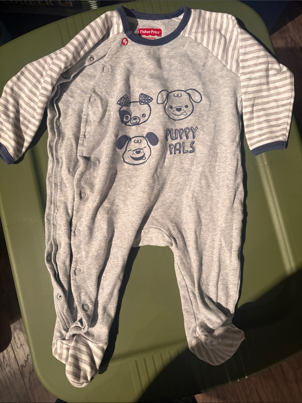 Vintage fisher price button up sleeper
